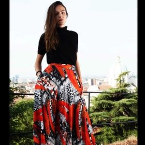 Madewell Black Velvet Mock Neck